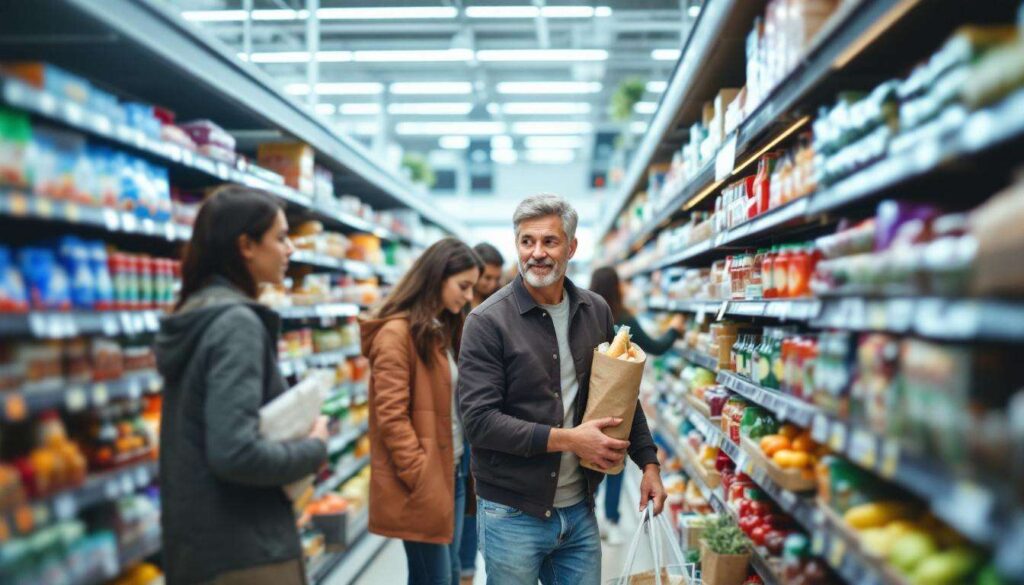 Wer im Supermarkt immer die gleiche Route geht, denkt laut Verhaltensforschern strukturierter