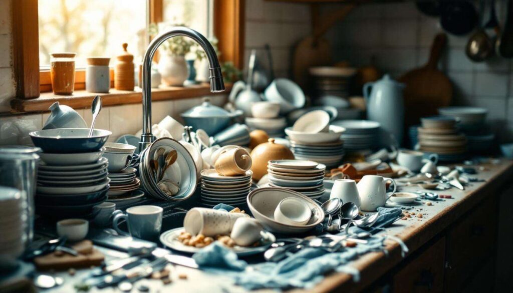 Schmutziges Geschirr stehen lassen: Diese 5 Verhaltensweisen stecken laut Psychologie dahinter