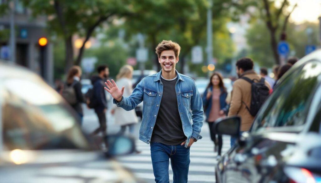 Laut Psychologen: Wer Autos beim Überqueren der Straße zuwinkt, hat diese soziale Kompetenz